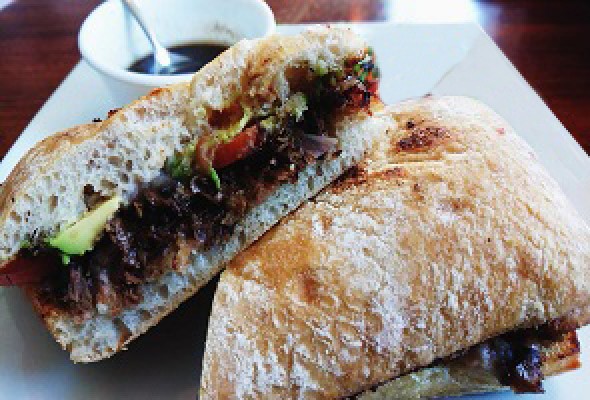 Short Rib Panini (Baguette or Chapata)