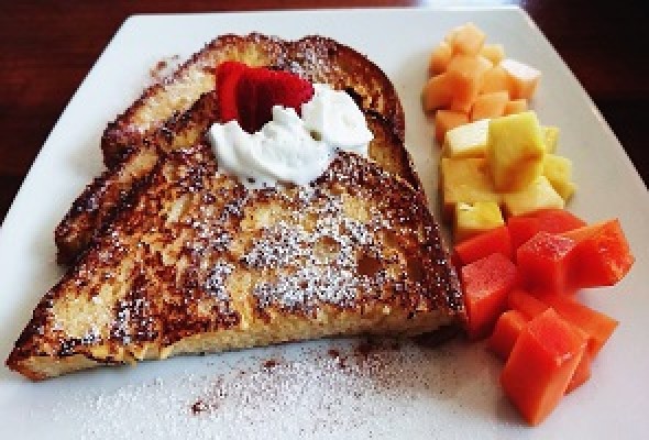 French toast 3 pieces