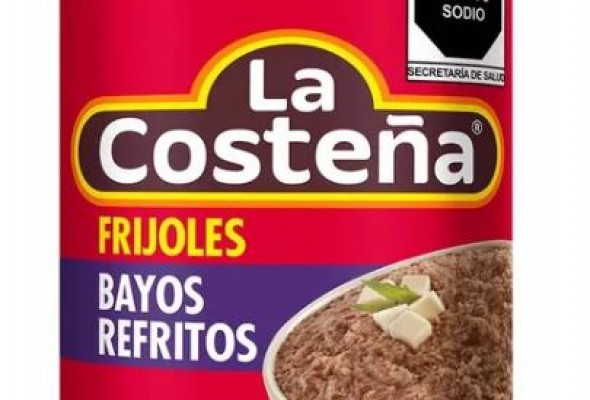 Refried beans can 580 gr