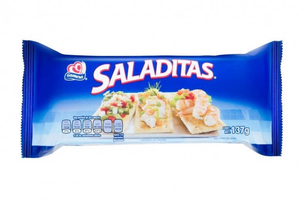 Salted crackers 137gr
